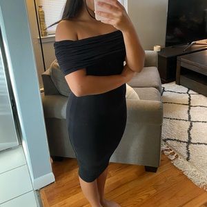 Off The Shoulder Maxi Dress